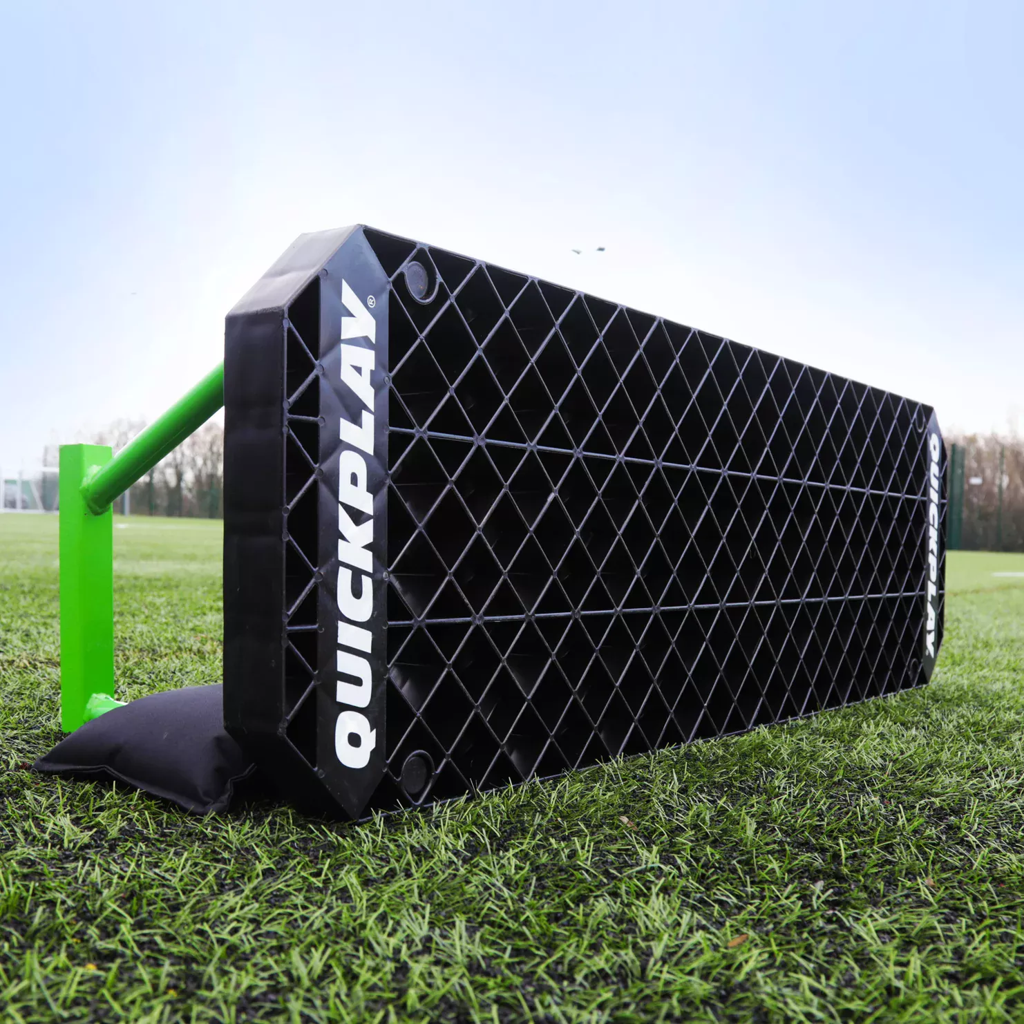 QUICKPLAY Tekkers – Rebondisseur De Football Ultra-Portatif Avec Base Lestée – Montage Rapide, Double Filet, Pour Toute Surface – Idéal Pour Entraînements Et Cadeau Footballeur