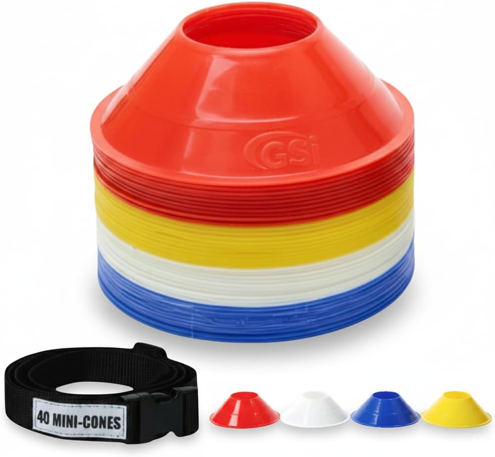 Disc Training Cones (Set of 40)